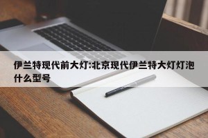 伊兰特现代前大灯:北京现代伊兰特大灯灯泡什么型号