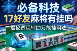 必备科技“17好友麻将有挂吗”揭秘透视辅助万能挂用法