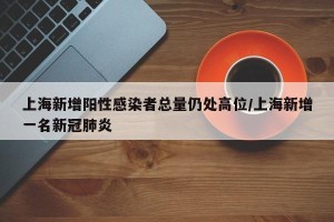 上海新增阳性感染者总量仍处高位/上海新增一名新冠肺炎